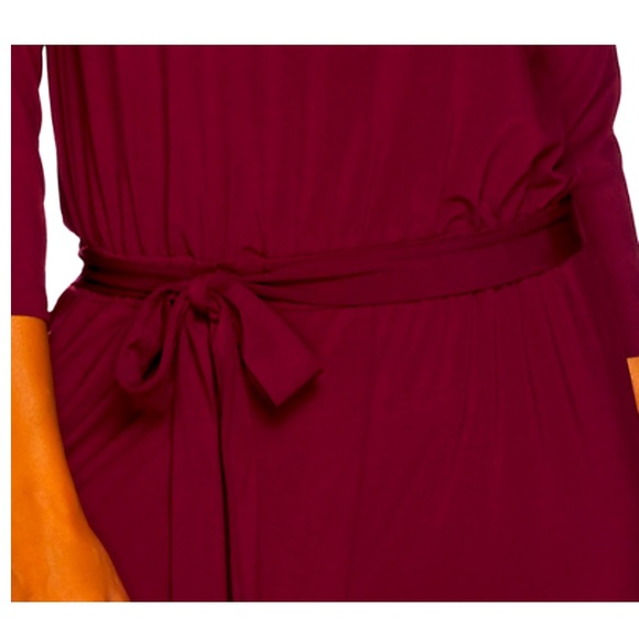 LIKE NEW!!!♥️ Joan Rivers 3/4 Sleeve Jumpsuit - Picture 3 of 14